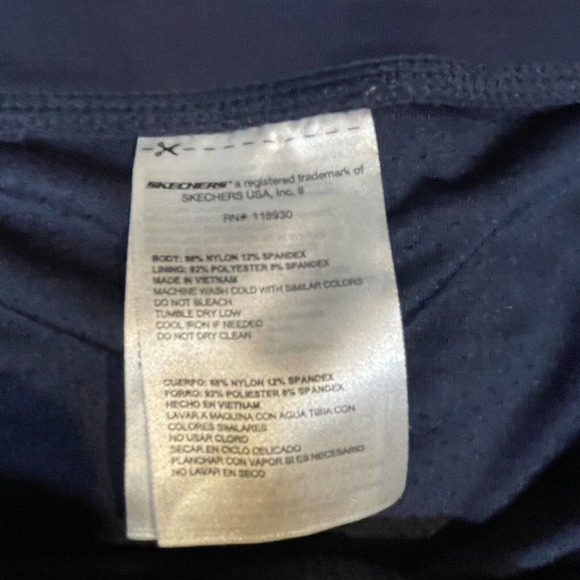 Skechers Skort Womens Large Blue A Line Athletic Tennis Athleisure Golf Casual - Picture 7 of 10